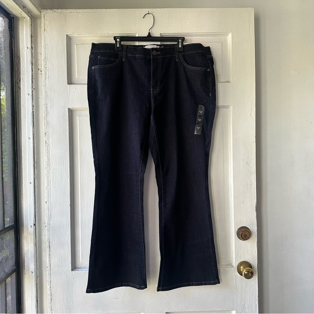 Sonoma Dark Blue 18W Bootcut Jeans